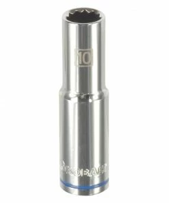 Kobalt Sockets & Socket Sets Metric 3/8-in Drive 12-point 10-mm Deep Socket