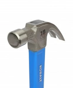 Kobalt Hammers 16-oz Smoothed Face Steel Head Fiberglass Claw Hammer 20 Kobalt Hammers 16-oz Smoothed Face Steel Head Fiberglass Claw Hammer -Kobalt Best Sale 04362472