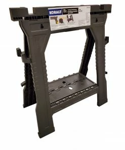 Kobalt Saw Horses 2-Pack 4.1-in W x 32-in H Plastic Saw Horse (1000-lb Capacity) 15 Kobalt Saw Horses 2-Pack 4.1-in W x 32-in H Plastic Saw Horse (1000-lb Capacity) -Kobalt Best Sale 05015203 scaled