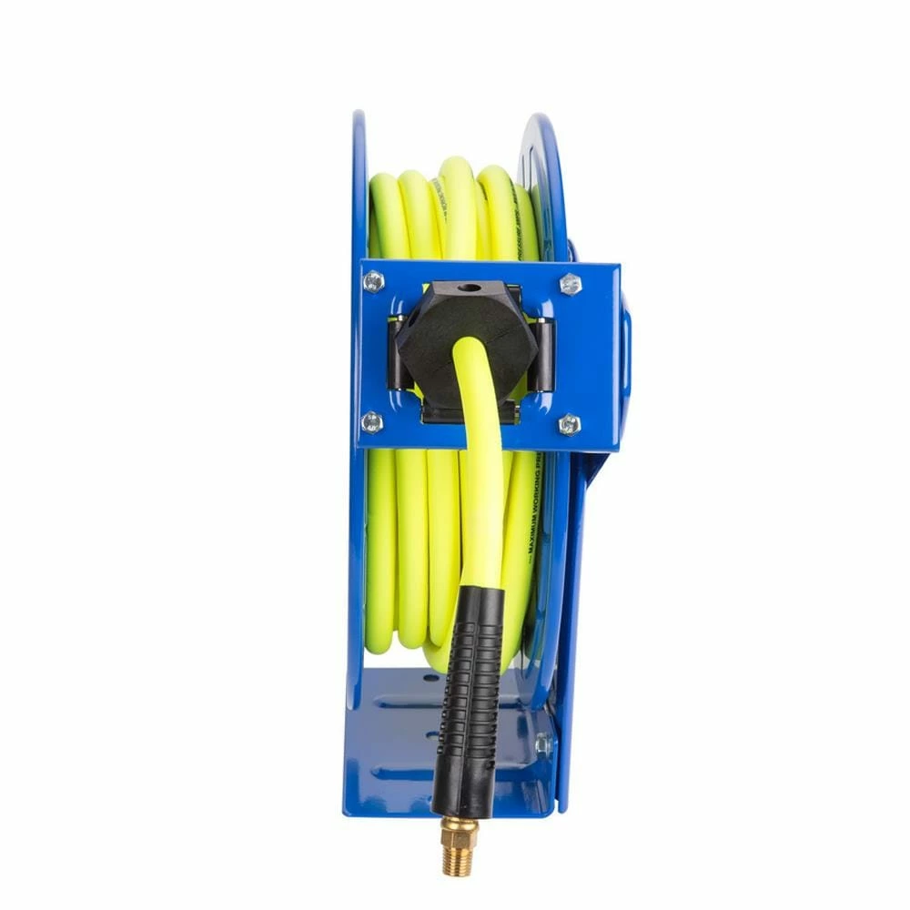 Kobalt Air Compressor Hoses 3/8-in 50-ft Poly Hybrid Air Hose with Retractable Hose Reel 2 Kobalt Air Compressor Hoses 3/8-in 50-ft Poly Hybrid Air Hose with Retractable Hose Reel - Image 2