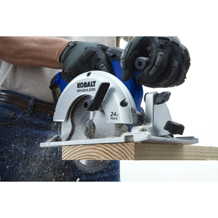 Kobalt Circular Saws 24-Volt Max 6-1/2-in Brushless Cordless Circular Saw Circular Saw 2 Kobalt Circular Saws 24-Volt Max 6-1/2-in Brushless Cordless Circular Saw Circular Saw - Image 2