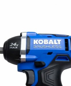 Kobalt Impact Wrenches Brushless 24-volt Max Variable Speed Brushless 3/8-in Drive Cordless Impact Wrench (Tool Only) -Kobalt Best Sale 05332065