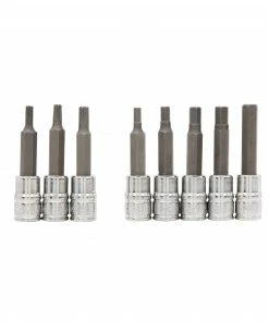 Kobalt Driver Sockets & Sets 42-Piece 3/8-in Drive Set Hex; Torx; Phillips; Flathead Bit Standard (SAE) and Metric Combination Driver Socket Set -Kobalt Best Sale 07938504 scaled