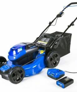 Kobalt Cordless Electric Push Lawn Mowers 40-Volt Max Brushless 20-in Push Cordless Electric Lawn Mower 5 Ah -Kobalt Best Sale 07944332
