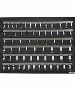 Kobalt Mechanics Tool Sets 300-Piece Standard (SAE) and Metric Combination Polished Chrome Mechanics Tool Set (1/4-in; 3/8-in) -Kobalt Best Sale 08236280