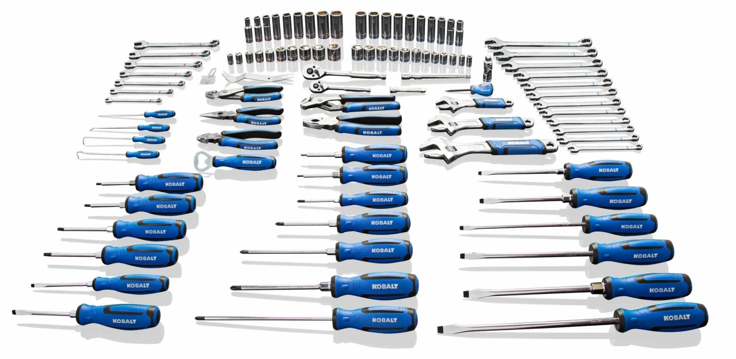 Kobalt Household Tool Sets 100-Piece Household Tool Set with Hard Case 5 Kobalt Household Tool Sets 100-Piece Household Tool Set with Hard Case - Image 5