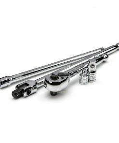 Kobalt Mechanics Tool Sets 300-Piece Standard (SAE) and Metric Combination Polished Chrome Mechanics Tool Set (1/4-in; 3/8-in) -Kobalt Best Sale 08357404