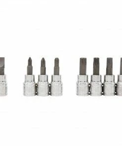 Kobalt Driver Sockets & Sets 42-Piece 3/8-in Drive Set Hex; Torx; Phillips; Flathead Bit Standard (SAE) and Metric Combination Driver Socket Set -Kobalt Best Sale 08378731 scaled