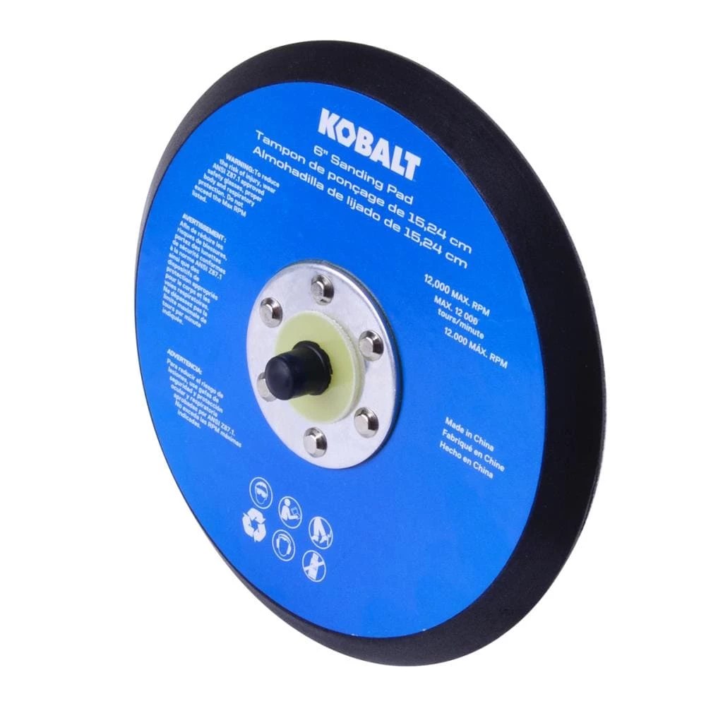 Kobalt Air Compressor Accessories 6-in Sanding Pad 5 Kobalt Air Compressor Accessories 6-in Sanding Pad - Image 5