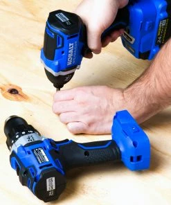 Kobalt Power Tool Combo Kits 2-Tool 24-Volt Max Brushless Power Tool Combo Kit with Soft Case (1-Battery Included and Charger Included) -Kobalt Best Sale 08619632