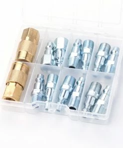 Kobalt Air Compressor Fittings 15-pc Plug and Coupler Kit -Kobalt Best Sale 08815968