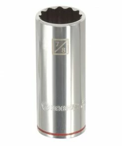 Kobalt Sockets & Socket Sets Standard (SAE) 1/2-in Drive 12-point 7/8-in Deep Socket