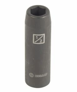 Kobalt Impact Sockets & Impact Socket Sets Standard (SAE) 1/2-in Drive 1/2-in 6-Point Impact Socket