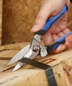 Kobalt 3-in Serrated Molded Grip Heavy Duty Scissors -Kobalt Best Sale 09089151