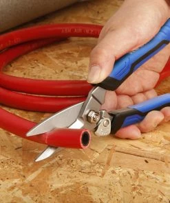 Kobalt 3-in Serrated Molded Grip Heavy Duty Scissors -Kobalt Best Sale 09089152