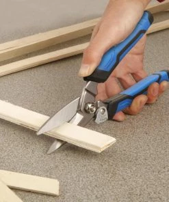 Kobalt 3-in Serrated Molded Grip Heavy Duty Scissors -Kobalt Best Sale 09089153