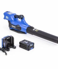 Kobalt Cordless Electric Leaf Blowers 80-volt Max 630-CFM Brushless Handheld Cordless Electric Leaf Blower 2.5 Ah (Battery & Charger Included)