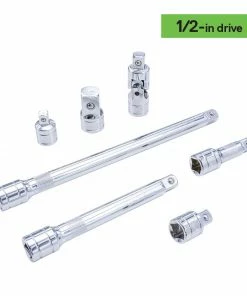 Kobalt Drive Tool & Socket Accessories 22-Piece 1/4-in, 3/8-in and 1/2-in drive tools Drive Accessory Set -Kobalt Best Sale 09616569