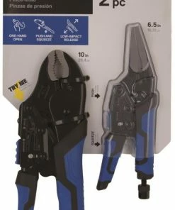 Kobalt Plier Sets 2-Pack Locking Plier Set 17 Kobalt Plier Sets 2-Pack Locking Plier Set -Kobalt Best Sale 09836772