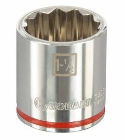 Kobalt Sockets & Socket Sets Standard (SAE) 1/2-in Drive 12-point 1-1/2-in Shallow Socket -Kobalt Best Sale 099198852805lg