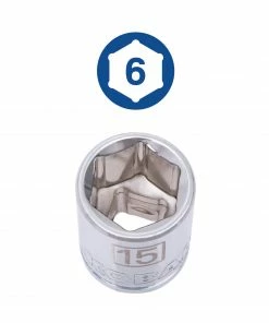 Kobalt Mechanics Tool Sets 19-Piece Metric Polished Chrome Mechanics Tool Set (3/8-in) -Kobalt Best Sale 09963211