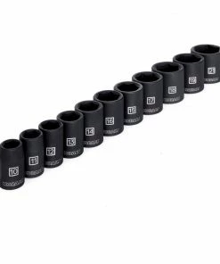 Kobalt Impact Sockets & Impact Socket Sets 11-Piece Metric 3/8-in Drive Set 6-Point Impact Socket Set -Kobalt Best Sale 10012377