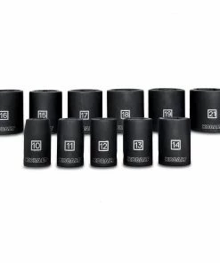 Kobalt Impact Sockets & Impact Socket Sets 11-Piece Metric 3/8-in Drive Set 6-Point Impact Socket Set -Kobalt Best Sale 10012379