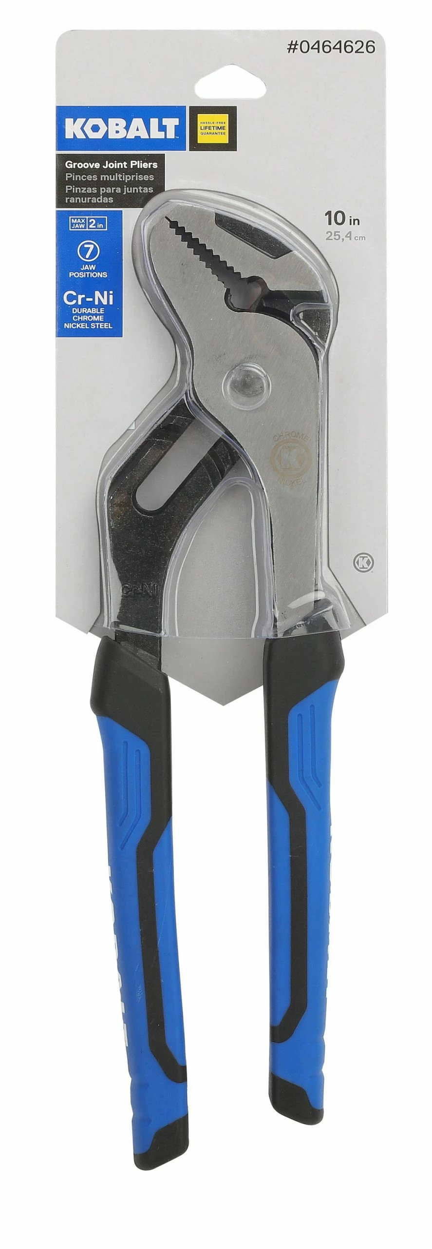 Kobalt 10-in Tongue and Groove Pliers 5 Kobalt 10-in Tongue and Groove Pliers - Image 5