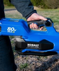 Kobalt Cordless Electric Leaf Blowers 80-volt Max 630-CFM Brushless Handheld Cordless Electric Leaf Blower (Tool Only) -Kobalt Best Sale 10216810