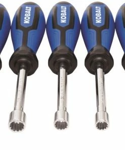 Kobalt Nut Driver Sets 7-Piece Metric and SAE Spline Nut Driver Set -Kobalt Best Sale 10281568