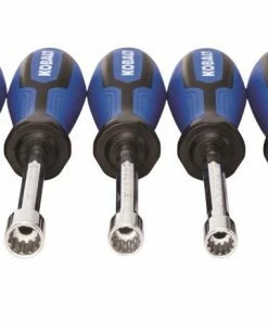 Kobalt Nut Driver Sets 7-Piece Metric and SAE Spline Nut Driver Set -Kobalt Best Sale 10281569