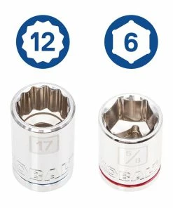 Kobalt Mechanics Tool Sets 64-Piece Standard (SAE) and Metric Combination Polished Chrome Mechanics Tool Set (1/4-in; 3/8-in; 1/2-in;) -Kobalt Best Sale 10374018