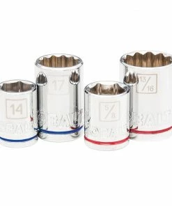 Kobalt Mechanics Tool Sets 64-Piece Standard (SAE) and Metric Combination Polished Chrome Mechanics Tool Set (1/4-in; 3/8-in; 1/2-in;) -Kobalt Best Sale 10409016