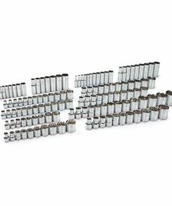 Kobalt Mechanics Tool Sets 300-Piece Standard (SAE) and Metric Combination Polished Chrome Mechanics Tool Set (1/4-in; 3/8-in) -Kobalt Best Sale 10442449
