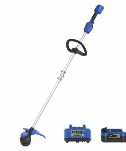 Kobalt Cordless Electric String Trimmers 24-Volt Max 12-in Straight Cordless String Trimmer (Battery Included)
