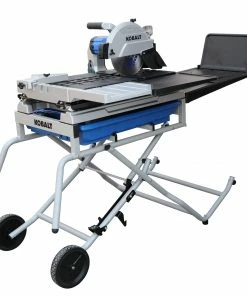 Kobalt Tile Saws 10-in 15-Amp Wet Sliding Table Tile Saw with Stand