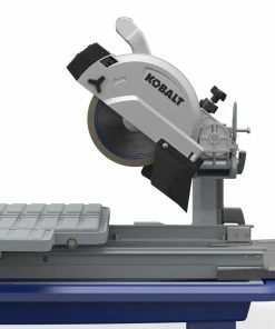 Kobalt Tile Saws 7-in 10-Amp Wet Sliding Table Tile Saw with Stand -Kobalt Best Sale 10901934