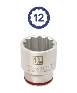 Kobalt Mechanics Tool Sets 3/4-in Drive 20-Piece Standard (SAE) Matte Mechanics Tool Set -Kobalt Best Sale 11242200