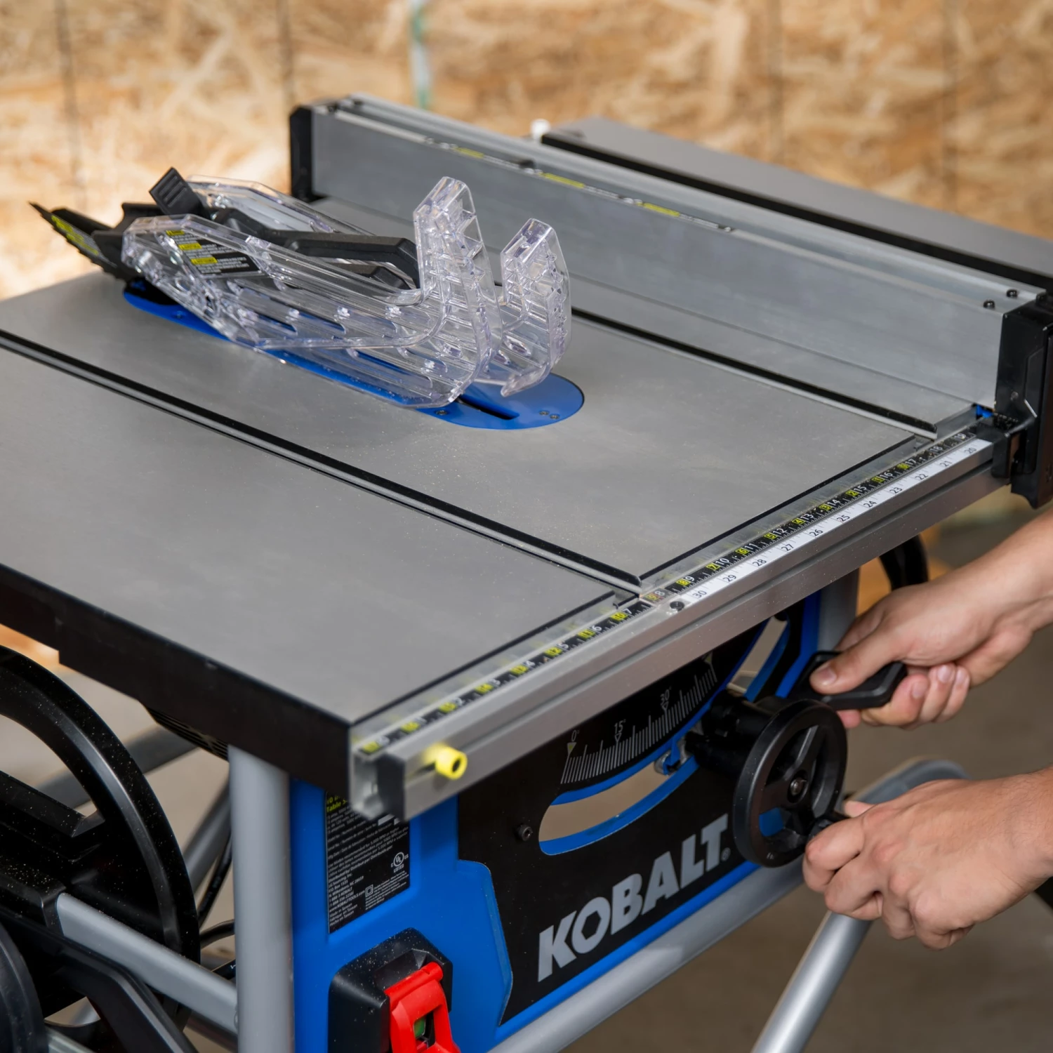 Kobalt Table Saws 10-in Carbide-tipped Blade 15-Amp Portable Table Saw 6 Kobalt Table Saws 10-in Carbide-tipped Blade 15-Amp Portable Table Saw - Image 6