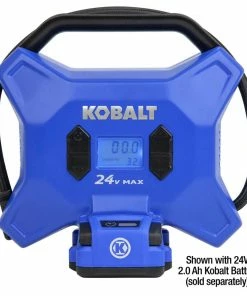 Kobalt Air Inflators Kobalt 24 Volt cordless high pressure inflator 24-Volt Lithium Ion (Li-Ion) Air Inflator (Power Source: Battery) 12 Kobalt Air Inflators Kobalt 24 Volt cordless high pressure inflator 24-Volt Lithium Ion (Li-Ion) Air Inflator (Power Source: Battery) -Kobalt Best Sale 11621567