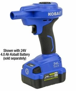 Kobalt Air Inflators 24V Cordless High Volume Inflator 24-Volt Lithium Ion (Li-Ion) Air Inflator (Power Source: Battery) -Kobalt Best Sale 11629464
