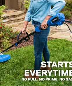 Kobalt Corded Electric String Trimmers 10-Amp 18-in Corded Electric String Trimmer with Attachment Capability -Kobalt Best Sale 12050571