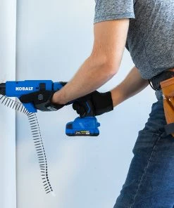 Kobalt Screw Guns 24-Volt Collated Fastener Brushless Screw Gun -Kobalt Best Sale 12066487
