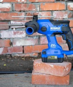 Kobalt Rotary Hammer Drills 24-Volt 7/8-in SDS-Plus Variable Speed Cordless Rotary Hammer Drill -Kobalt Best Sale 12066495