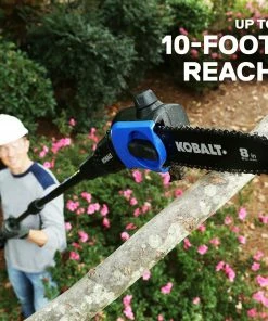 Kobalt Cordless Electric Pole Saws 40-Volt Max 8-in Cordless Electric Pole Saw (Battery & Charger Included) 16 Kobalt Cordless Electric Pole Saws 40-Volt Max 8-in Cordless Electric Pole Saw (Battery & Charger Included) -Kobalt Best Sale 12234439