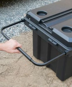 Kobalt Portable Tool Boxes 45-in Black Plastic Wheels Lockable Tool Box -Kobalt Best Sale 12474691 scaled