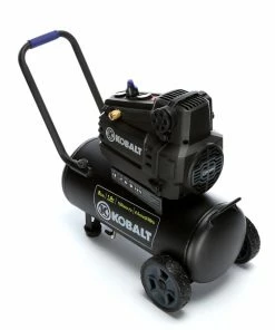 Kobalt Air Compressors 8-Gallon Single Stage Portable Electric Horizontal Air Compressor -Kobalt Best Sale 15104707