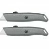 Kobalt Utility Knives Kobalt 2pk retractable utility knife 18mm 6-Blade Retractable Utility Knife with On Tool Blade Storage