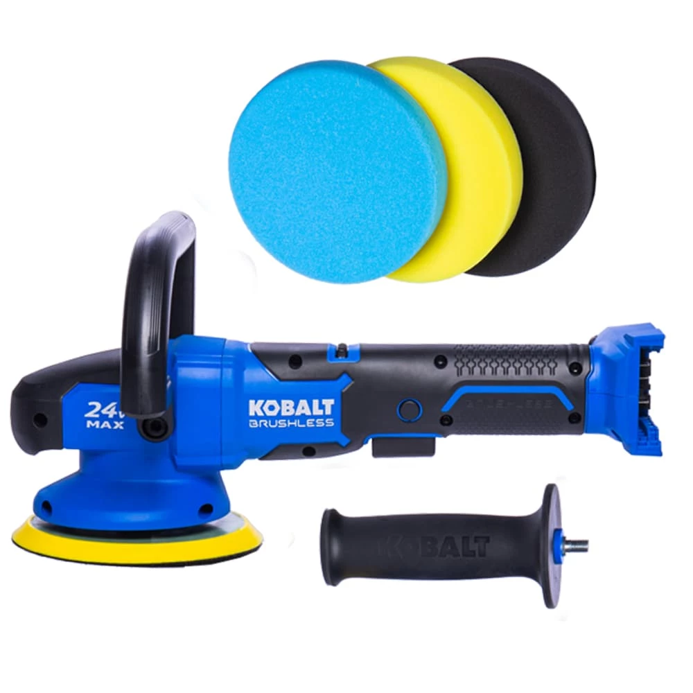 Kobalt Polishers 6-in Variable Speed Cordless Polisher 1 Kobalt Polishers 6-in Variable Speed Cordless Polisher