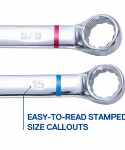 Kobalt Combination Wrenches & Sets 30-Piece Set 12-point Standard (SAE) and Metric Combination Standard Combination Wrench Set -Kobalt Best Sale 15484715